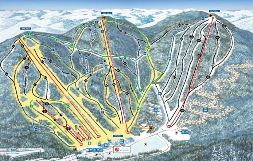 Chalets Alpins - 11 Chemin Des Skieurs Stoneham Buitenkant foto